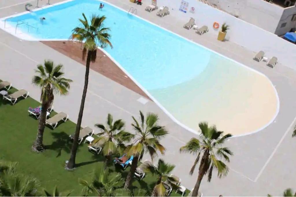 Traumhafte Wohnung Mit Panoramablick Und Pool Playa del Ingles  Exterior photo